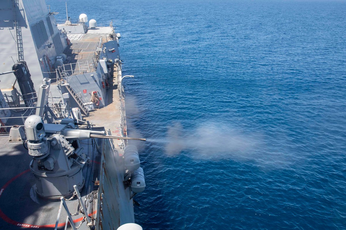 BOOM! The USS Stockdale (DDG 106) is bringing the heat in the Pacific. This Arleigh Burke-class destroyer is ready to defend our shores.
#SouthernBorder #BorderSecurity