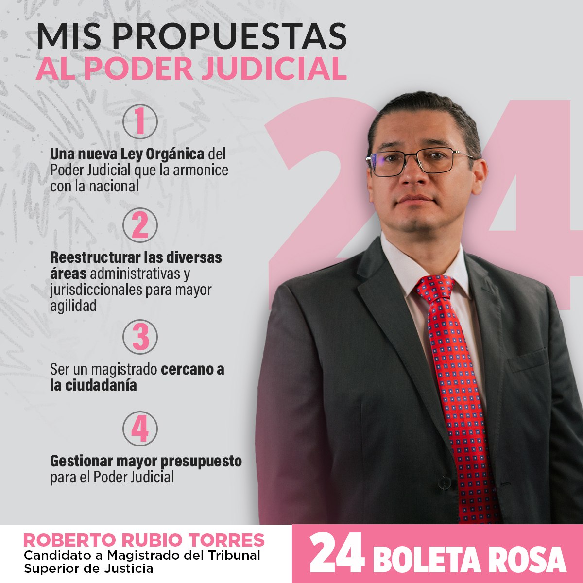 robertort1978's tweet image. Esto busco para Colima desde el Poder Judicial, si tú quieres lo mismo, es momento de hacer algo. ¡Vota 24 en tu boleta rosa!

#RobertoRubio #BoletaRosa #24
#PoderJudicial #EleccionesPoderJudicial #Colima