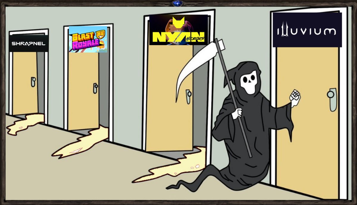 🧨 Burned $13M — bring in the next one.
Why do crypto games keep dying?
<a href="/nyanheroes/">Nyan Heroes</a> ($13M) and <a href="/blastroyale/">Blast Royale</a> ($5M) — both shutting down.

Not even <a href="/MechanismCap/">Mechanism Capital</a> + <a href="/Delphi_Digital/">Delphi Digital</a> could save Nyan.
Not even <a href="/animocabrands/">Animoca Brands</a> + <a href="/0xPolygon/">Polygon | POL</a> could keep Blast Royale alive.

🧵 A thread: