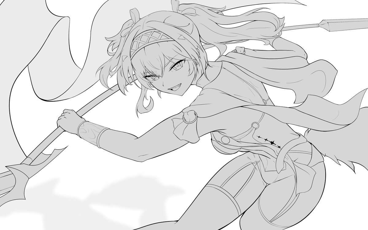 MYRIAD_Neru's tweet image. lupa wip