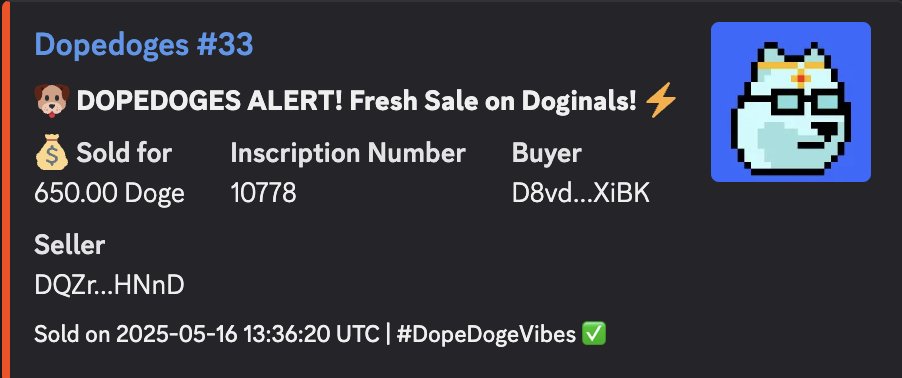 Check out this great alien Dope Doge sale for only 650 dogecoin or 142 usd🔥🔥

Anything under 1,000 usd is F.U.D.!!!