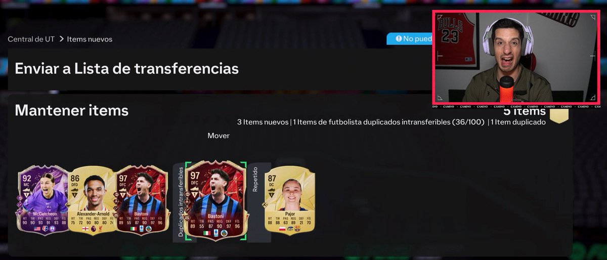 Lucas Arvigo (@lucasarvigo) on Twitter photo BUG BASTONI ASEGURADO EN RECOMPENSAS 🗣️🗣️🗣️ BUG BASTONI ASEGURADO EN RECOMPENSAS 🗣️🗣️🗣️
