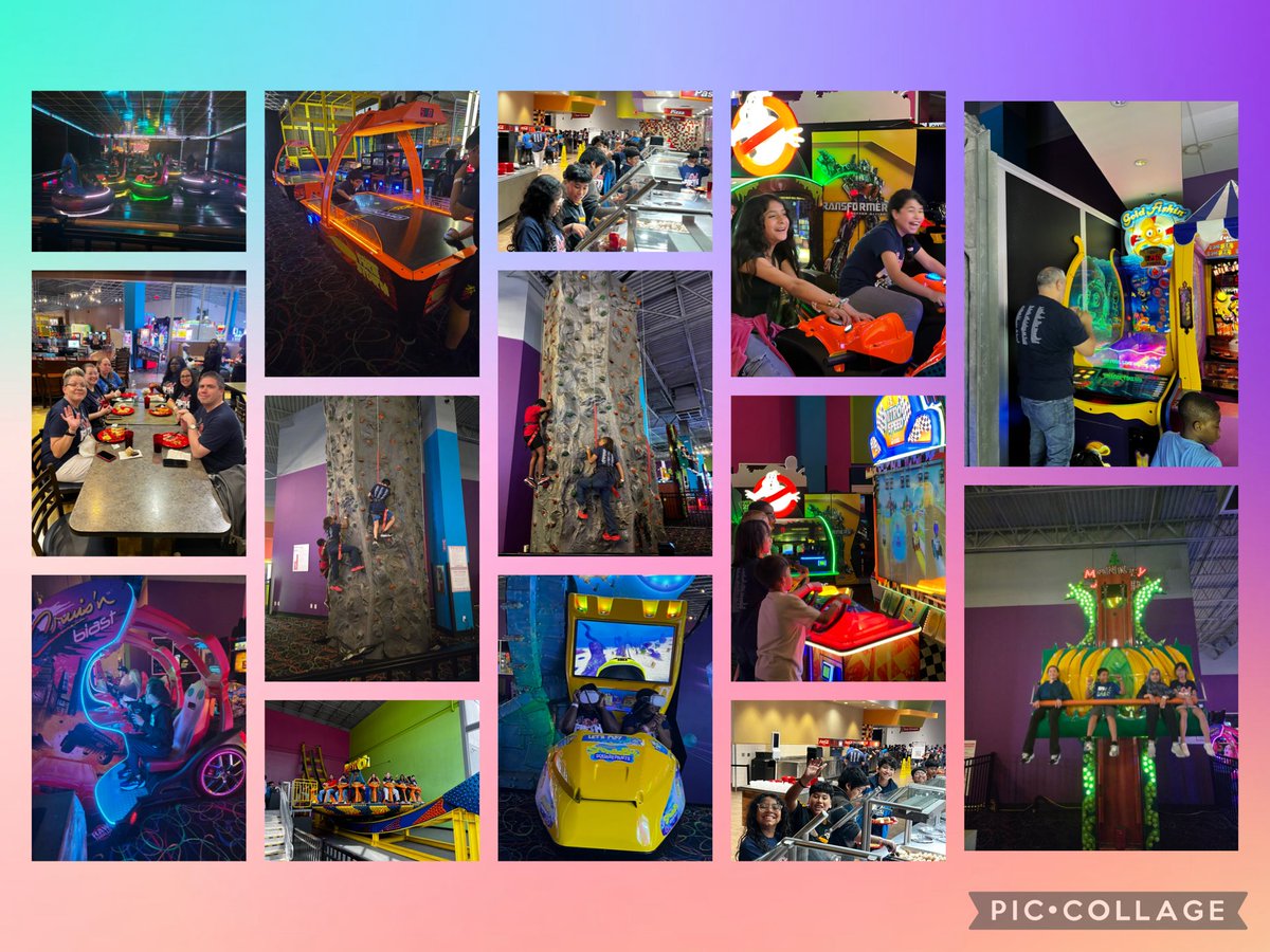 ♥️🐰 We hope our 5th graders had a great time at their End of Year Fun Trip to Game Time #OwensPRIDE #CFISDSpirit 
<a href="/CyFairISD/">Cypress-Fairbanks ISD</a>