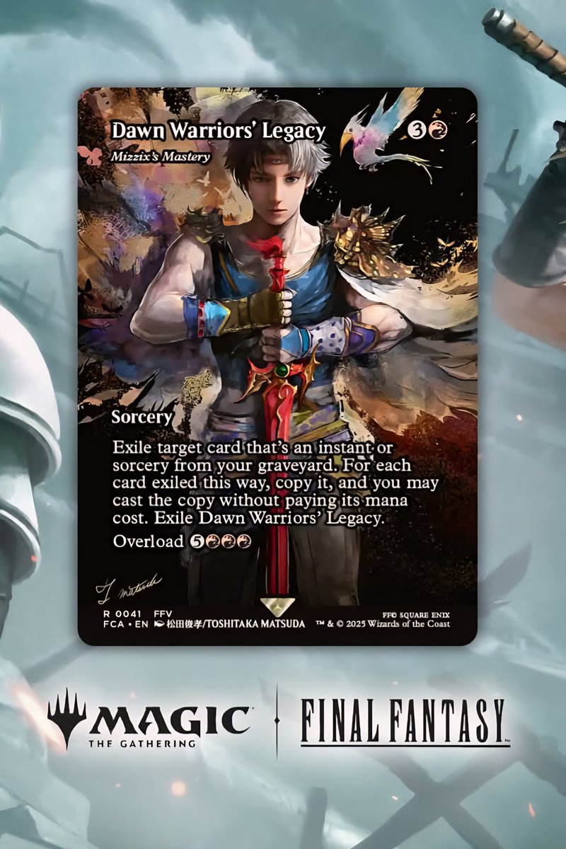 TappedOutGaming's tweet photo. #magicthegathering #magicthegatheringcards #mtg #mtgcards #mtgcard #mtgdaily #mtglife #mtgcommander #mtgedh #mtgaddicts #mtgcommunity #edh #edhcommander #edhcommunity #wizardsofthecoast #wotc #tcg #tcgcommuninty #MTGxFINALFANTASY https://t.co/wUyvVLzEUV