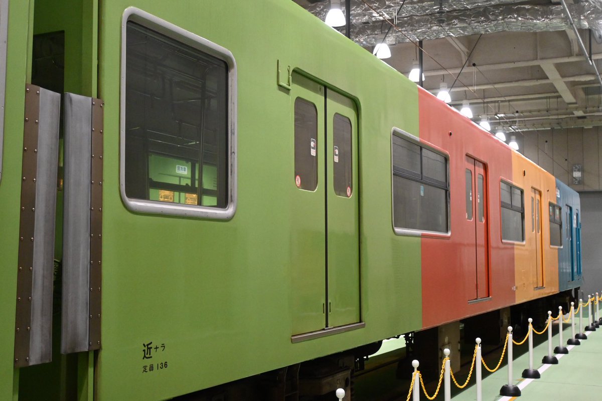 京都鉄道博物館に展示されてる大和路線の201系の先頭車（クハ201-91