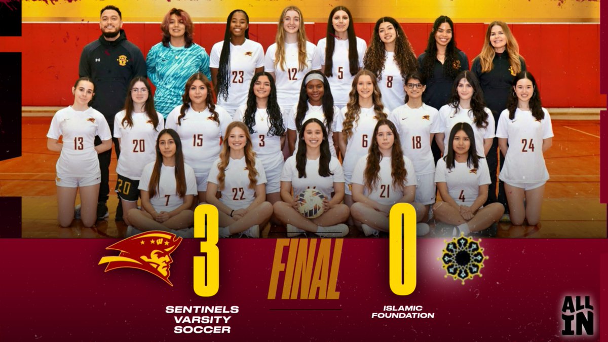 Sentinel Soccer defeats Islamic Foundation in their Regional semifinal 3-0 to move on to the Regional Championship next Wednesday at 5:00 pm