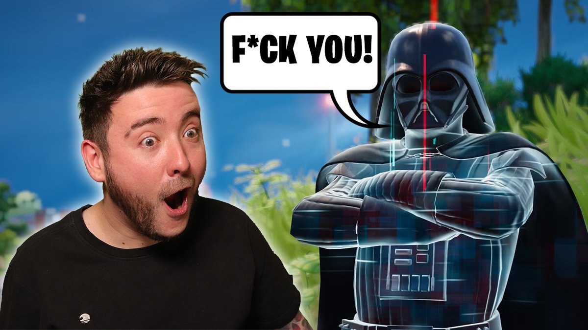 🚨 NEW VIDEO🚨

FORTNITE AI DARTH VADER HAS A HUGE PROBLEM!

AI SWEARING IN FORTNITE
AI MAKING SUSSSSS COMMENTS
SO MUCH MORE!

Check out the clips here:
🔗 youtu.be/c74TE1EJXDI

#Fortnite #FortniteGalacticBattle #fortnitenews
