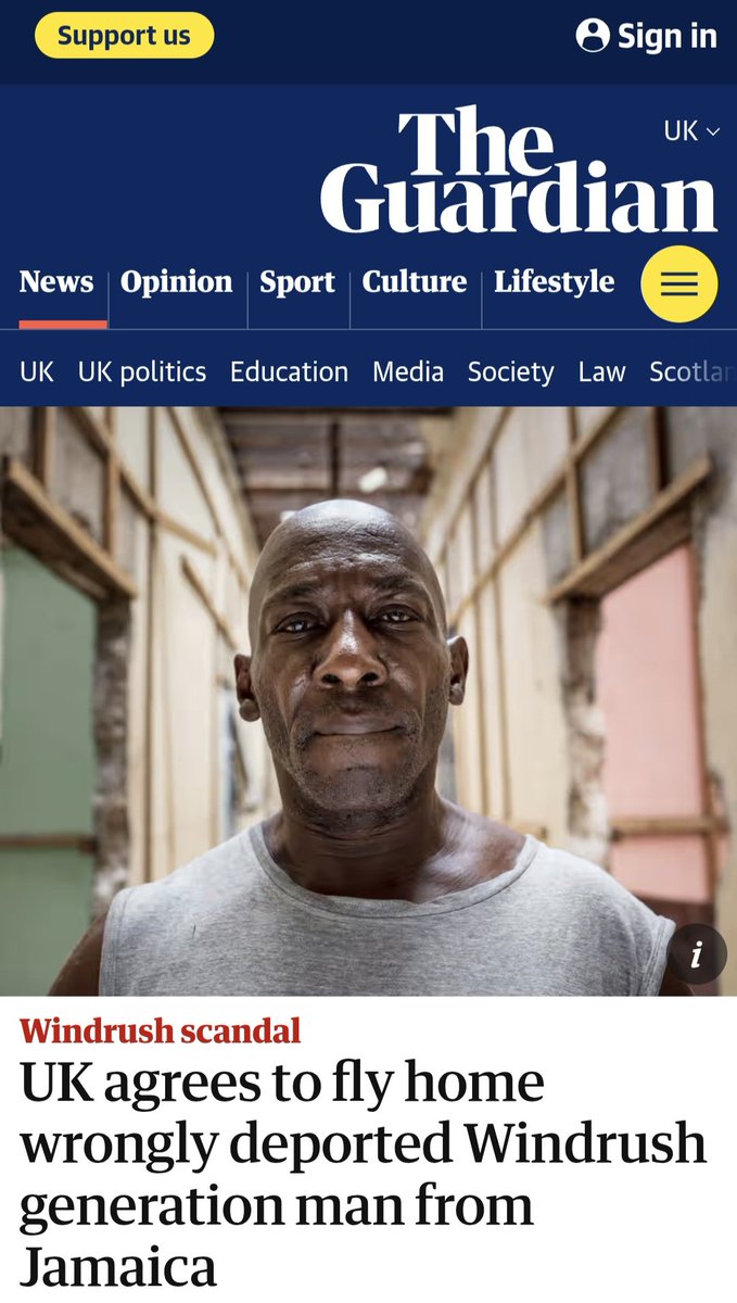 UK agrees to fly home wrongly deported Windrush generation man from Jamaica.

The time is always right...⏰️

#MartinLutherKingJr👑 #RvDrKing👑 #DrKing👑 #MLK👑 

The time is always right to do what is right.
 theguardian.com/global/2025/ma…