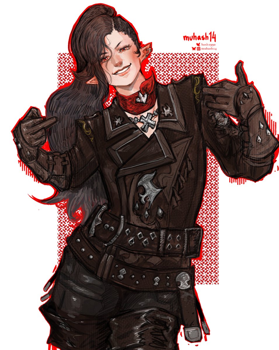 And lastly, it's miss Hilda Ware! 
shoutout to @/Saltypanda314 for commissioning this (and a special extra one for later lol)
#ffxiv