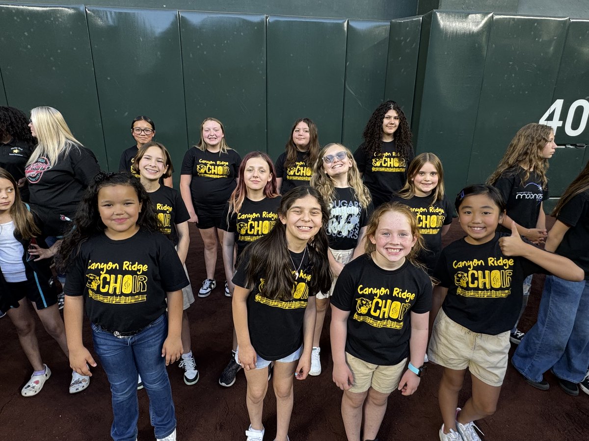Our choir is performing at the Arizona Diamondbacks game!