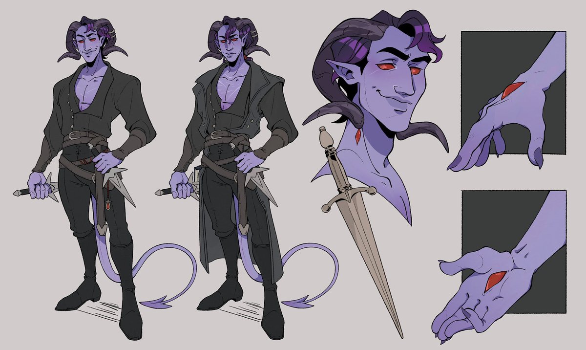 Lucien Tavelle as seen in the Nine Eyes novel

#CriticalRole