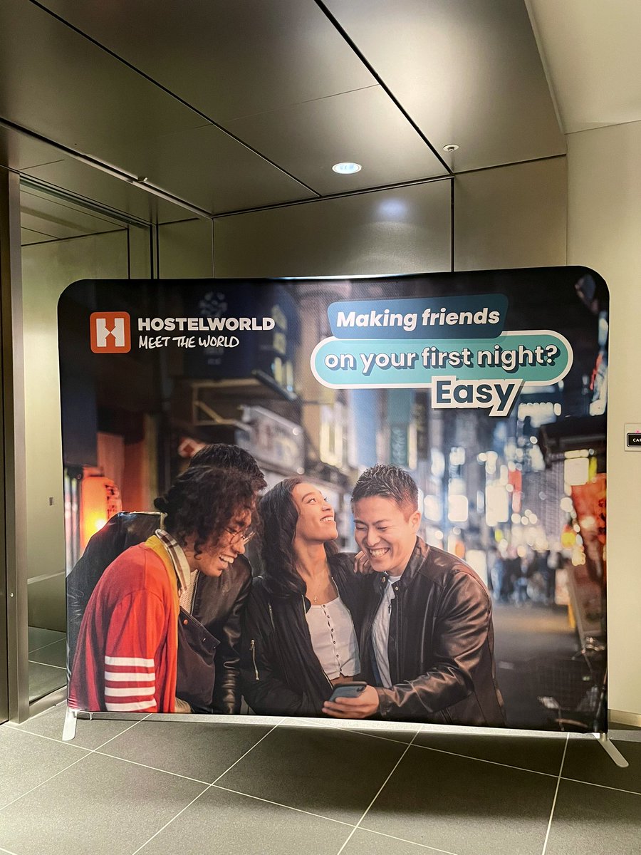 たまたまのご縁でホステルワールドのカンファレンスで登壇させてもらいました。PMS+プレチェックイン、事前支払い、ゲストアプリでのアクティビティ予約など。ホステルでもaipass活用事例増えてきてます。施設様が接客に集中できる環境づくりをご支援していきます🙇‍♀️