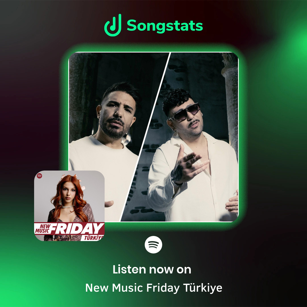 <a href="/cnyttk/">Cüneyt TEK</a> Heck yeah! Your track "Yakamozu Var" got added to the editorial playlist 'New Music Friday Türkiye' with over 271K Followers on Spotify!