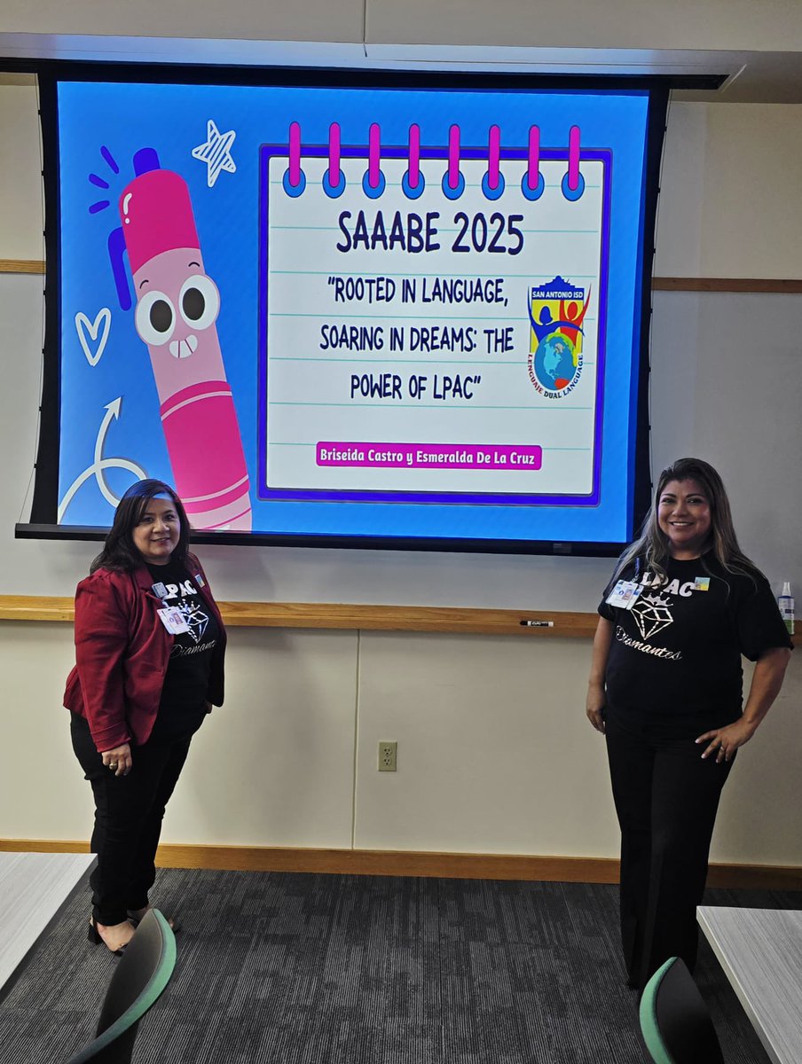 Esmeralda De La Cruz (@esmedlc007) on Twitter photo It was an absolute pleasure presenting on LPAC compliance alongside my amazing colleague, Briseida. Together, we shared best practices, clarified key points, and helped empower educators to better support our EB learners through strong LPAC processes <a href="/BriseidaCastro3/">Briseida Castro</a> It was an absolute pleasure presenting on LPAC compliance alongside my amazing colleague, Briseida. Together, we shared best practices, clarified key points, and helped empower educators to better support our EB learners through strong LPAC processes <a href="/BriseidaCastro3/">Briseida Castro</a>
