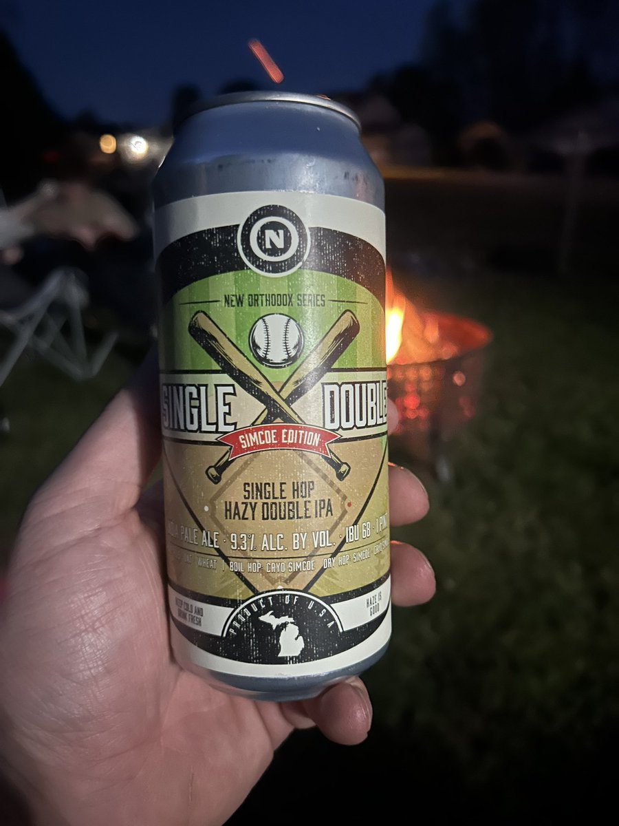 First fire of the year!! <a href="/OldNationBrew/">Old Nation Brewing Co. 🍺</a>