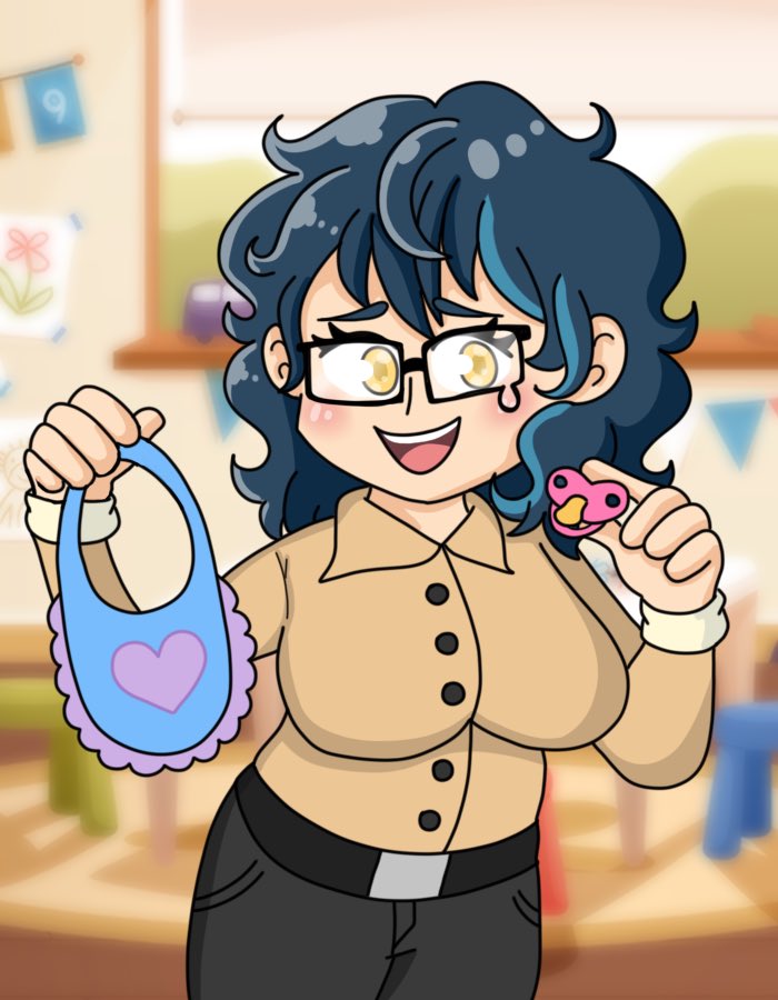 luckylattes's tweet image. Do you wanna be mommy’s baby? ✨💙