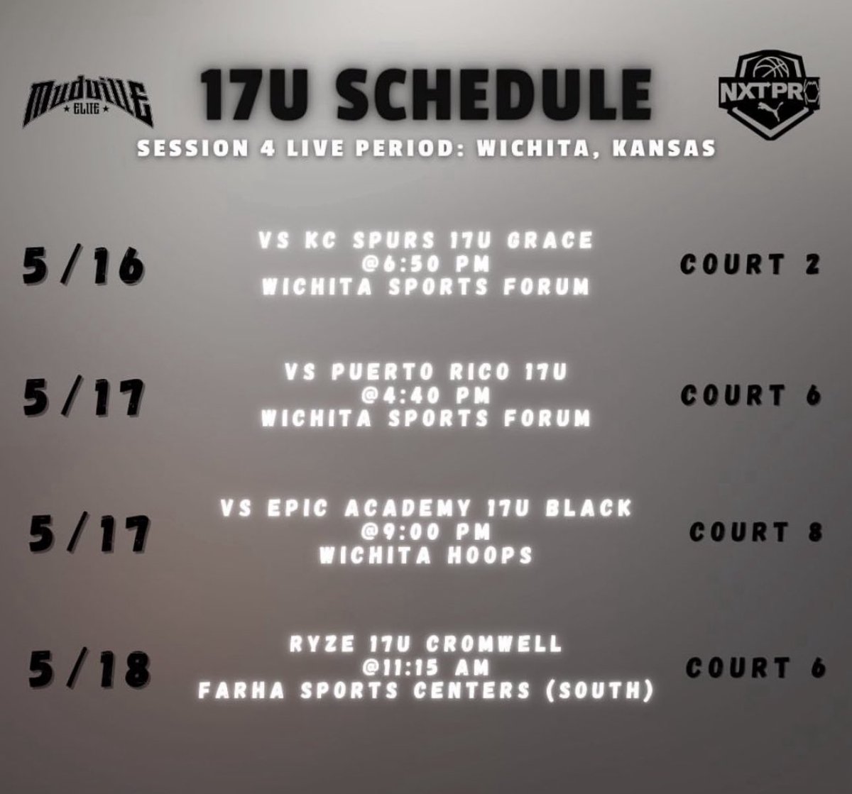 roygotbounce_'s tweet image. Session 4 live period: Wichita Kansas puma nxtpro circuit 
@MudvilleElite @PRO16League @Cody_NXTPRO16 @NxtProHoops