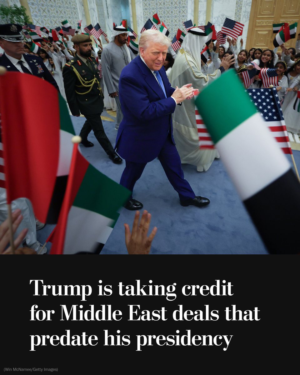 During President Trump’s tour through the Middle East, the White House released daily lists of the dozens of deals it said he had secured during his visits.

However, at least half a dozen of the contracts were announced before Trump even took office in January, according to a