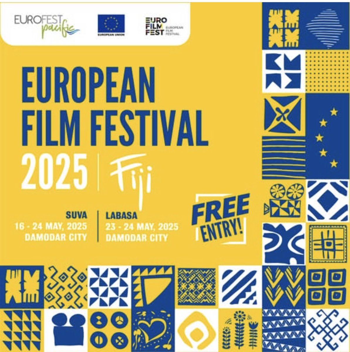 AvaneeshRaman's tweet photo. #Grateful to @GermanyPacific @EUPasifika for sharing my blog on #EuroFestPacific. #Findoutmore in my blog: https://t.co/jFshUksd7i @DamodarCinemas  @BPlinkertEU @julielesaos @andreasprothma2 @ambafrancefj https://t.co/l2pos0HMSv