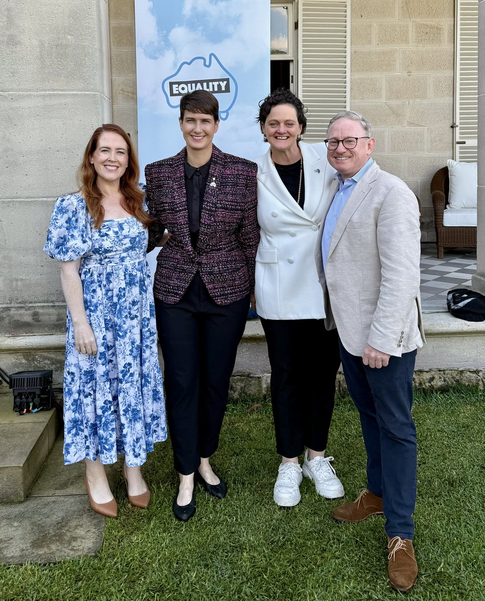 Great to attend a morning tea at Admiralty House for International Day Against Homophobia, Biphobia, Intersexphobia, and Transphobia.

Thank you to Equality Australia for the invitation and the work you do in ensuring all people are treated equally and with dignity and respect.