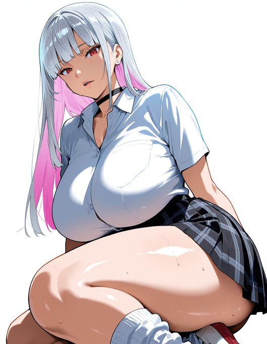 すごい特徴的なキャラデザできた!!!と思ったけど、なんかファンタジーすぎるし、FGOのカーマちゃんに似すぎだし没・・・キャラデザ沼にハマってます・・・ 