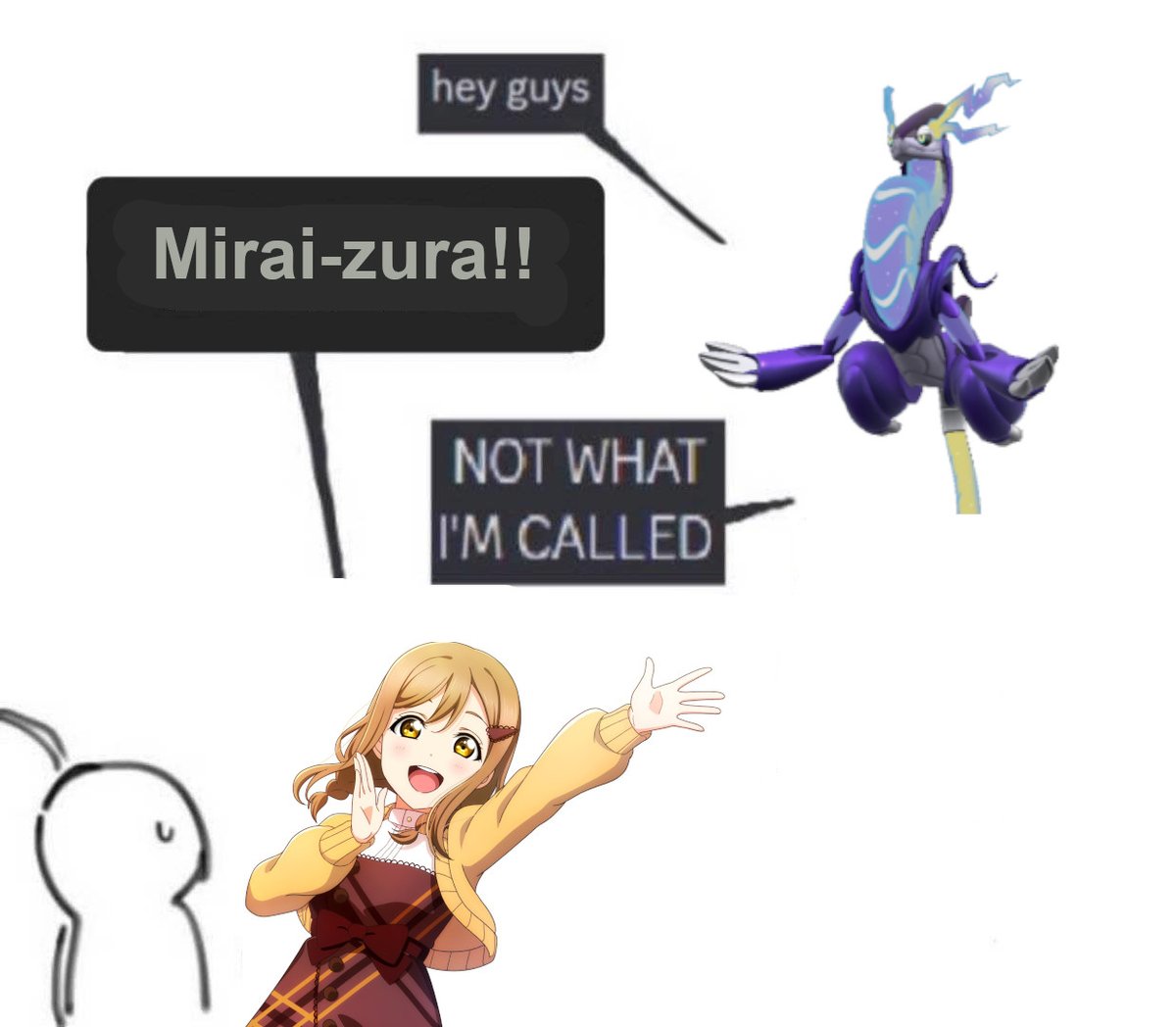 When the hyperfixations come together for a meme.