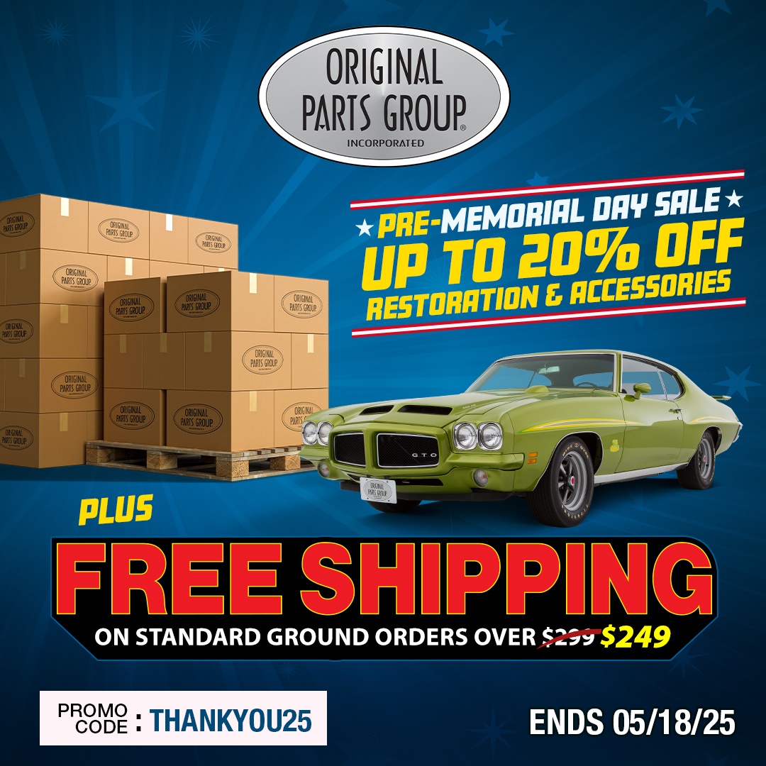 Original Parts Group, Inc tweet media