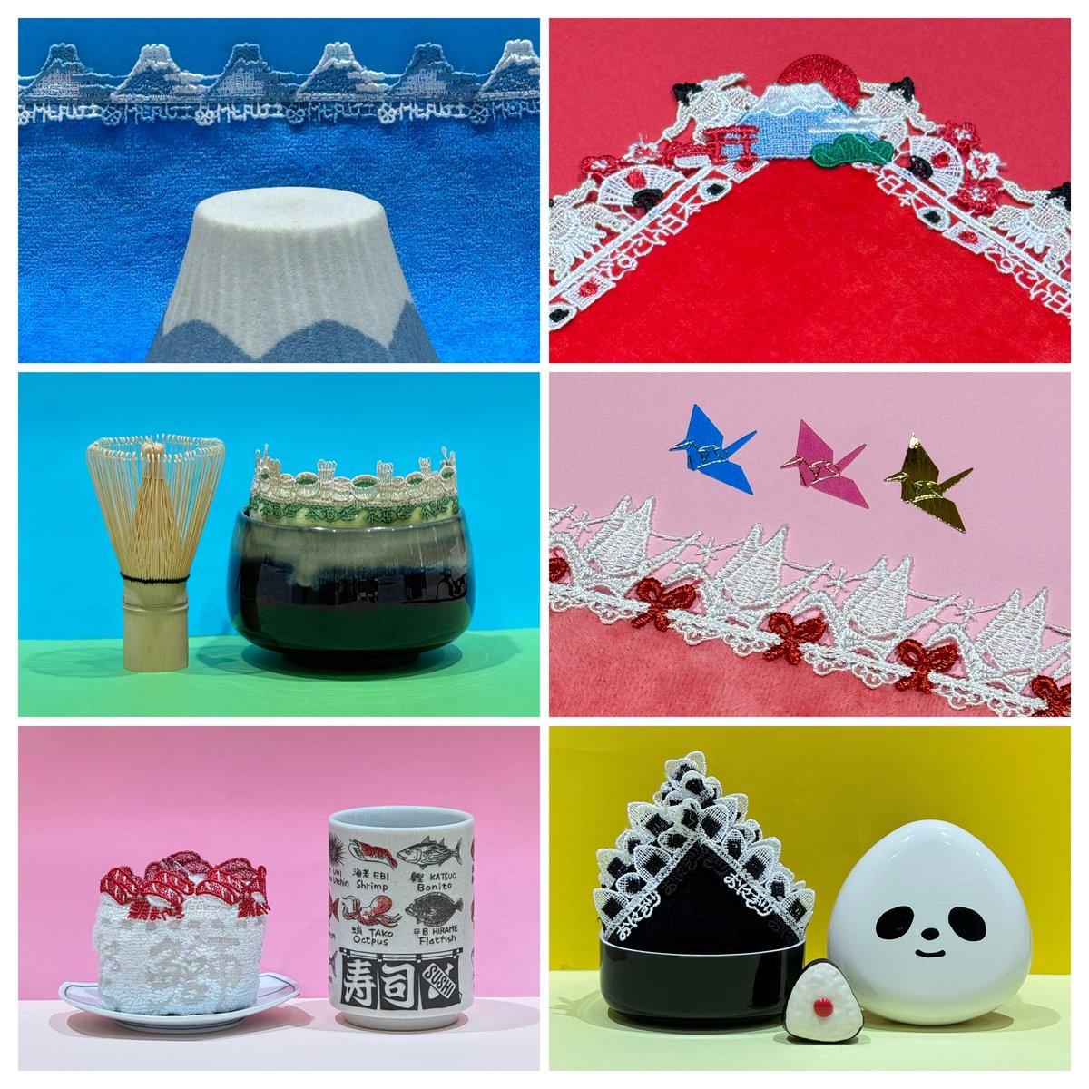 近沢レース店 @chikazawa_lace 和をイメージさせる 選りすぐりのタオル