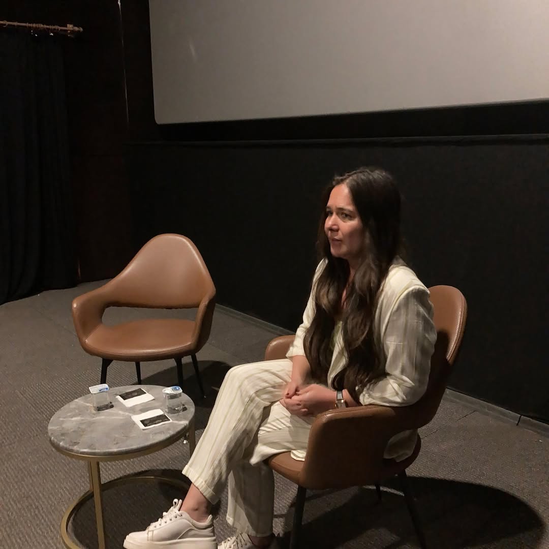 🎥Düzce Konuralp Uluslararası Film Festivali ikinci gününde, Mert Eşberk'in yönetmeni olduğu, “Toprağın İzi” film gösteriminin ardından filmin başrol oyuncusu Filiz Karadağlı söyleşisi gerçekleşti.

#DüzceKonuralpUluslararasıFilmFestivali