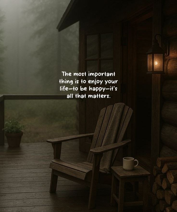 The most important thing is to enjoy your life-to be happy-it's all that matters..
Good morning dear friends 🌄