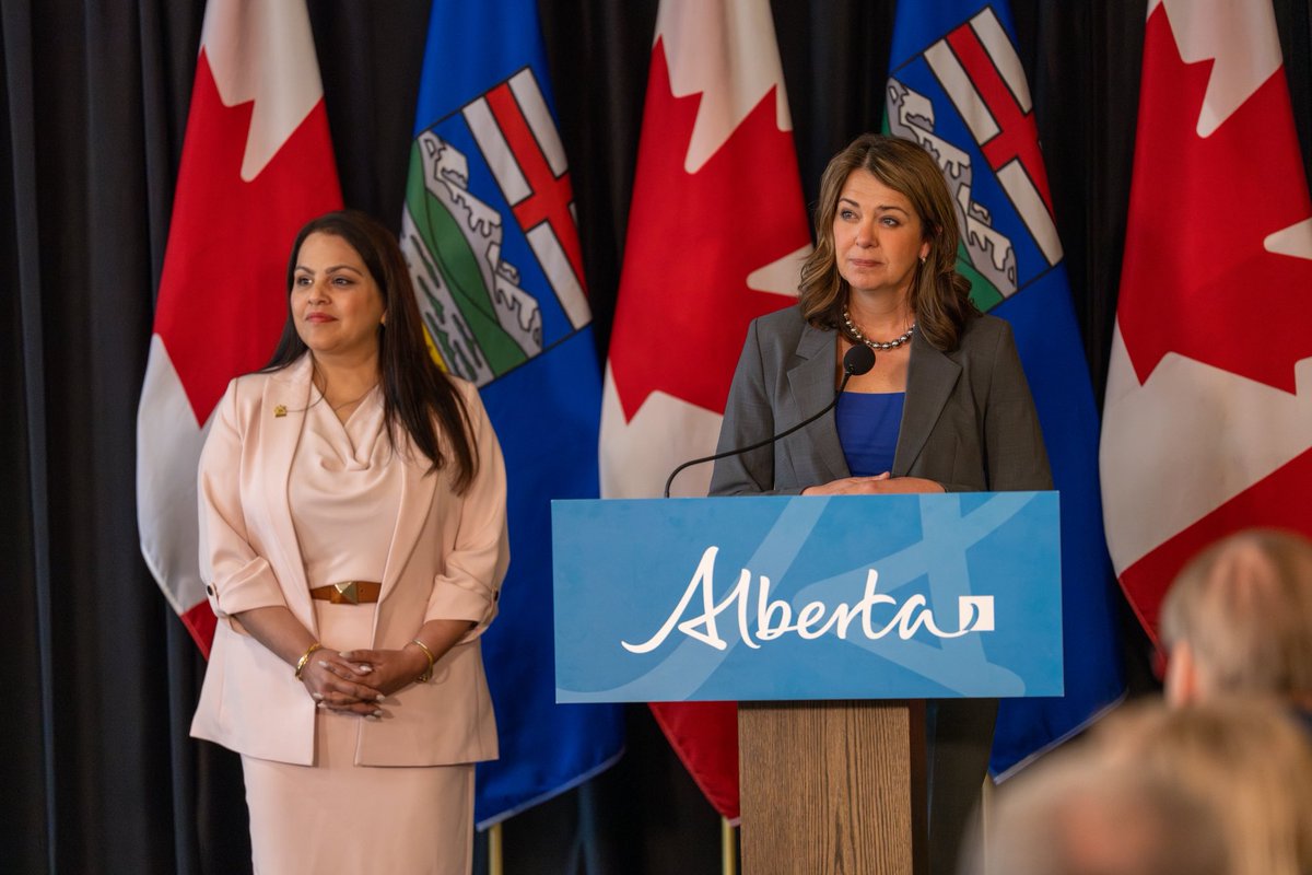 RajanJSaw's tweet photo. This morning, I was honoured to be joined by Premier @ABDanielleSmith to announce that Alberta’s government is launching the New North America Initiative, through a $6.5 million investment.

The initiative, led by the @UCalgary @policy_school, will be one of the only dedicated academic institutes in North America focused on Canada-US relations. It will also fill an important gap, providing a homegrown Western Canadian perspective in an academic landscape filled with American and Eastern Canadian research.

I couldn’t have asked for a more impactful final announcement as Minister of Advanced Education, and I look forward to seeing the results of this initiative. For more details, visit: https://t.co/F49HIpkN2p