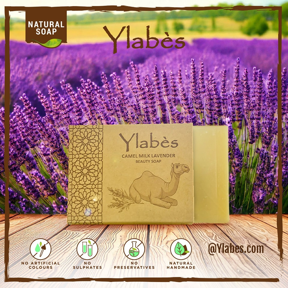 Ylabes' Camel Milk Lavender Natural Soap moisturizes, soothes, and rejuvenates the skin, while having a serene, aromatic, and relaxing bathing experience.
wix.to/Xmpy8PR