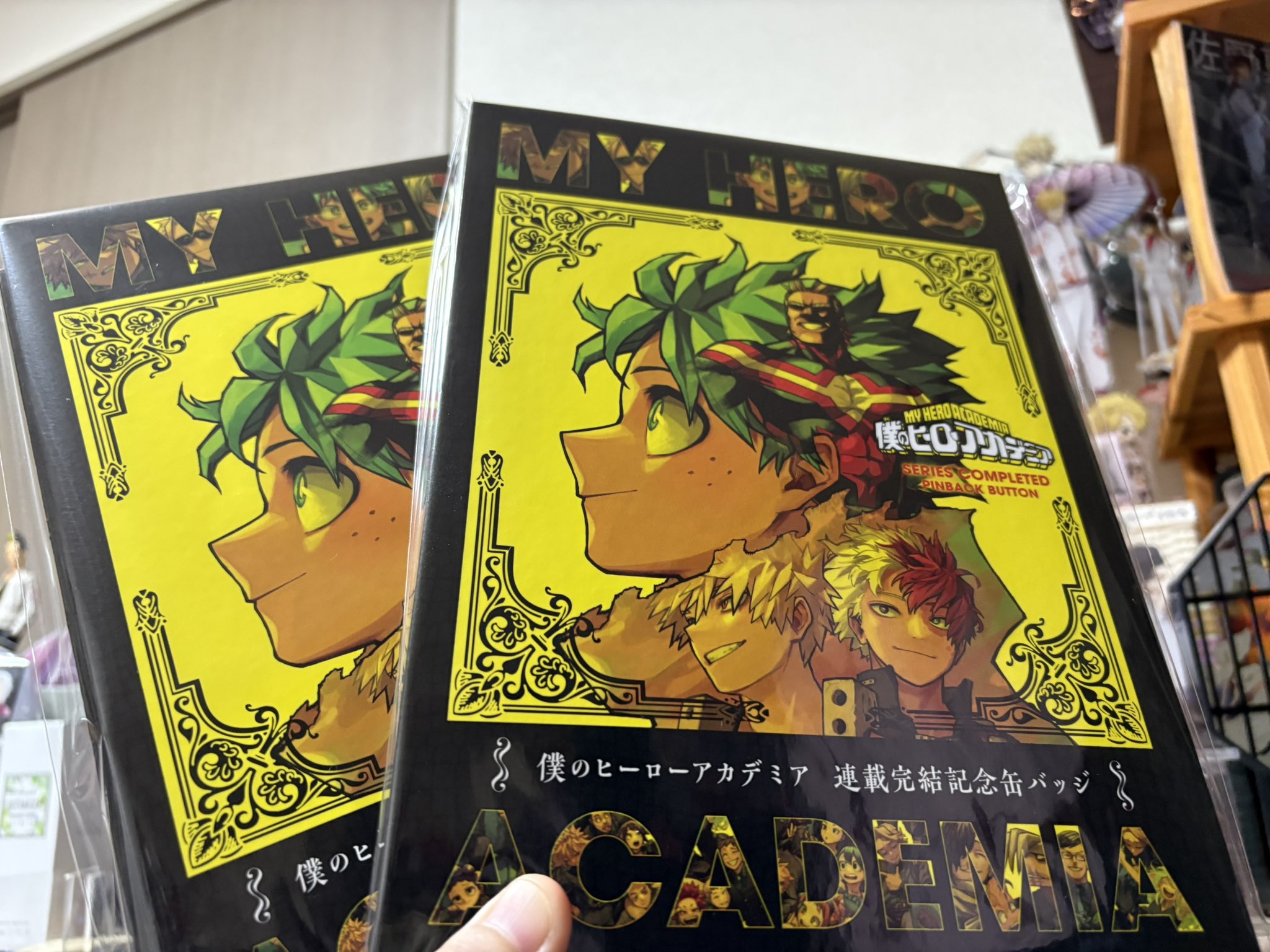 ヒロアカ 缶バッジ　 連載完結記念缶バッジ ヒロアカ 連載完結記念缶バッジ - メルカリ