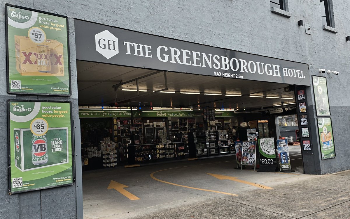 Other than Australia, how many countries have drive-through alcohol shops?