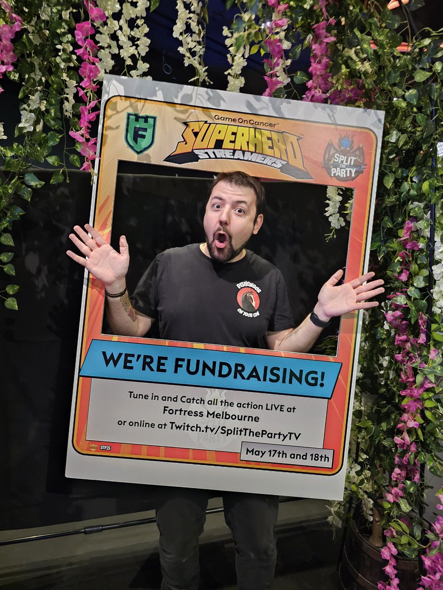 🔥Nicktacula🔥 (@nicktacula) on Twitter photo I'm here and ready to fundraise for <a href="/GameOn_Cancer/">Game On Cancer®</a> with <a href="/SplitThePartyTV/">Split the Party</a> & all the amazing peeps who are here!
The live stream is about to begin!
Twitch.tv/splitthepartytv I'm here and ready to fundraise for <a href="/GameOn_Cancer/">Game On Cancer®</a> with <a href="/SplitThePartyTV/">Split the Party</a> & all the amazing peeps who are here!
The live stream is about to begin!
Twitch.tv/splitthepartytv