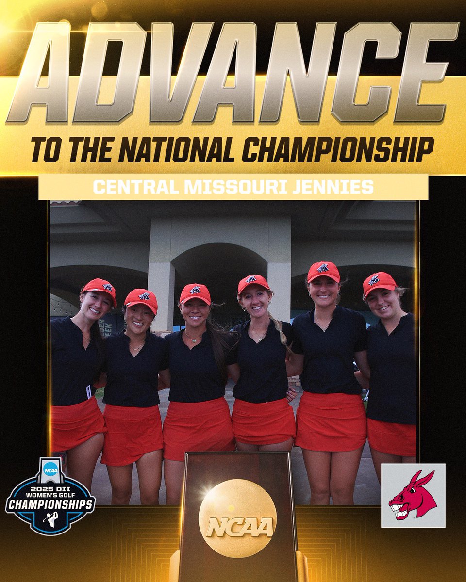 NCAA Division II (@ncaadii) on Twitter photo 𝐒𝐓𝐈𝐋𝐋 𝐃𝐀𝐍𝐂𝐈𝐍’ 🪩
<a href="/JenniesGolf/">Jennies Golf</a> will advance to the #D2WGolf National Championships!
#MakeItYours | b.link/25D2WGolfmp 𝐒𝐓𝐈𝐋𝐋 𝐃𝐀𝐍𝐂𝐈𝐍’ 🪩
<a href="/JenniesGolf/">Jennies Golf</a> will advance to the #D2WGolf National Championships!
#MakeItYours | b.link/25D2WGolfmp