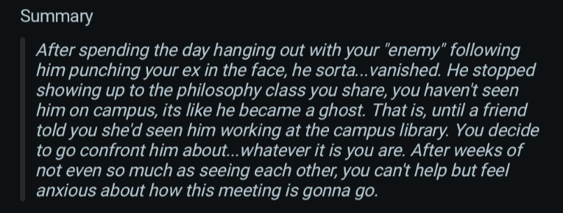 ❗New Audio❗

It's here!! The thrilling conclusion to the Dirtbag Audio Trilogy™️™️ is up on TREA now! 

reddit.com/r/TheRealmOfEr…