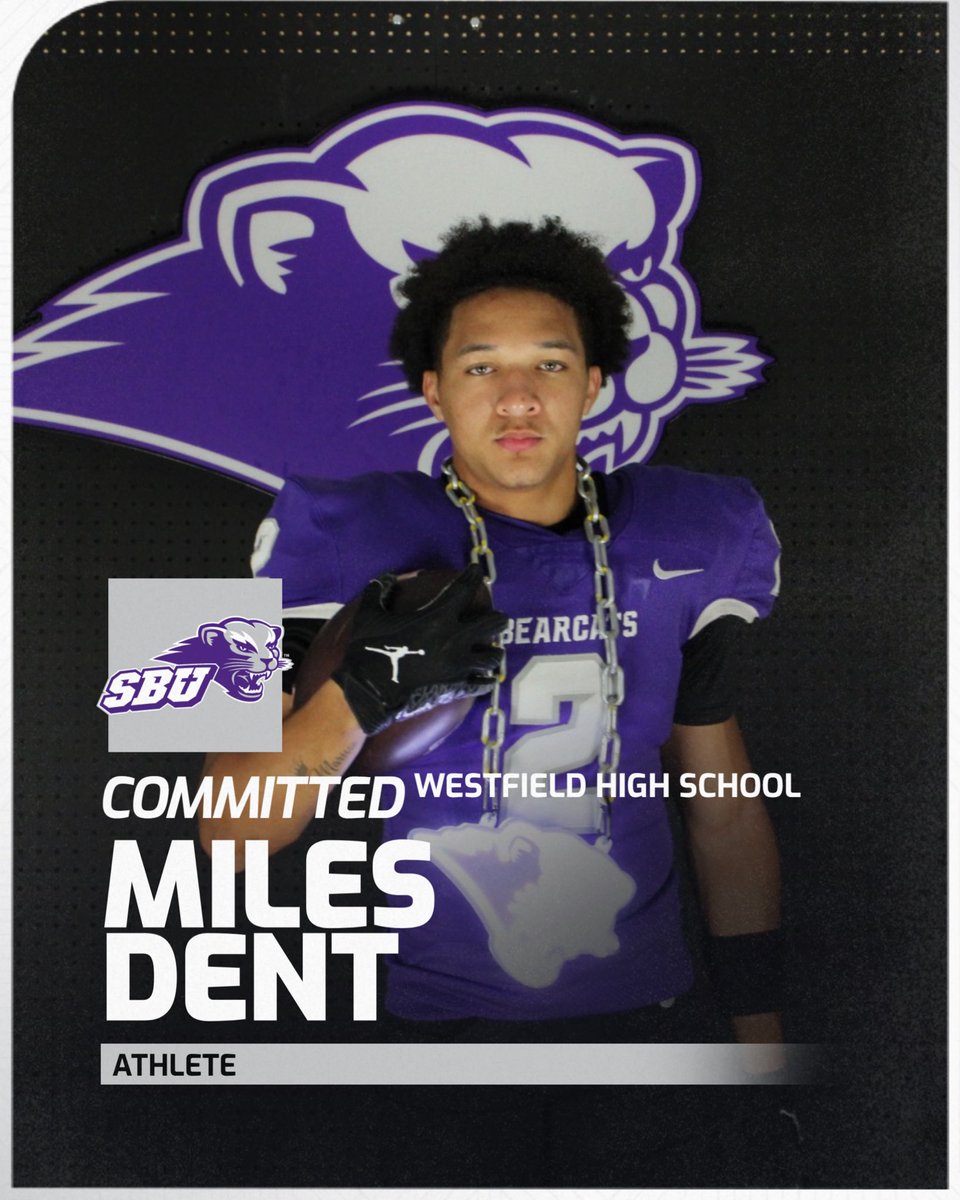Officially committed to <a href="/SBU_Football/">SBU Football</a> 🏡💜