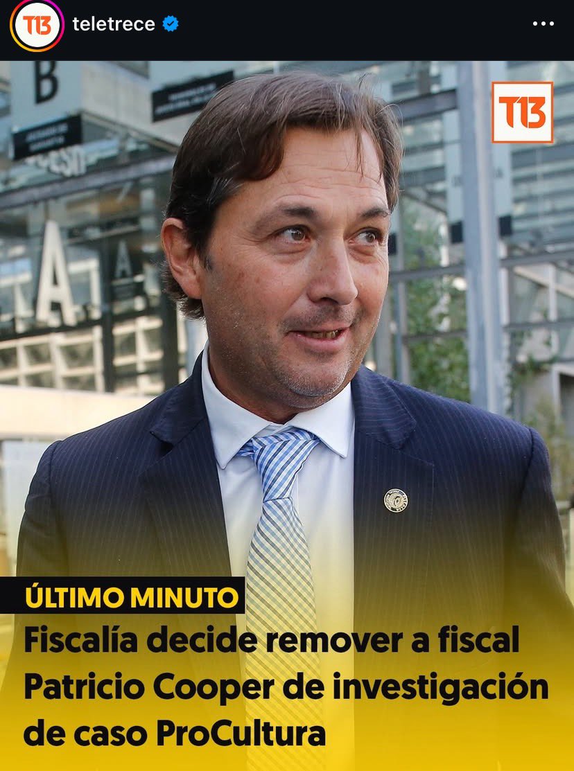 Dra. Maria Luisa Cordero (@dramlcordero) on Twitter photo El fiscal Cooper se merece todo mi respeto y el de millones de chilenos.  Un hombre valiente y profesional que desbarató una mafia de ladrones que son muy cercanos al Gobierno y que seguramente hicieron todo lo posible para que fuera removido. El fiscal Cooper se merece todo mi respeto y el de millones de chilenos.  Un hombre valiente y profesional que desbarató una mafia de ladrones que son muy cercanos al Gobierno y que seguramente hicieron todo lo posible para que fuera removido.
