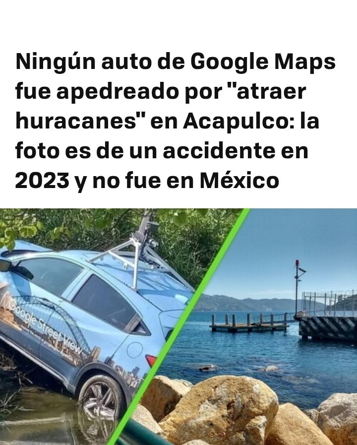 Aquí les dejo esta imagen, para los que andan diciendo que fue en guerrero, que los pobladores apedrearon un carro de Google map,
Parece ser que se empeñamos en quedar como pendejos, 👇👇👇🤣