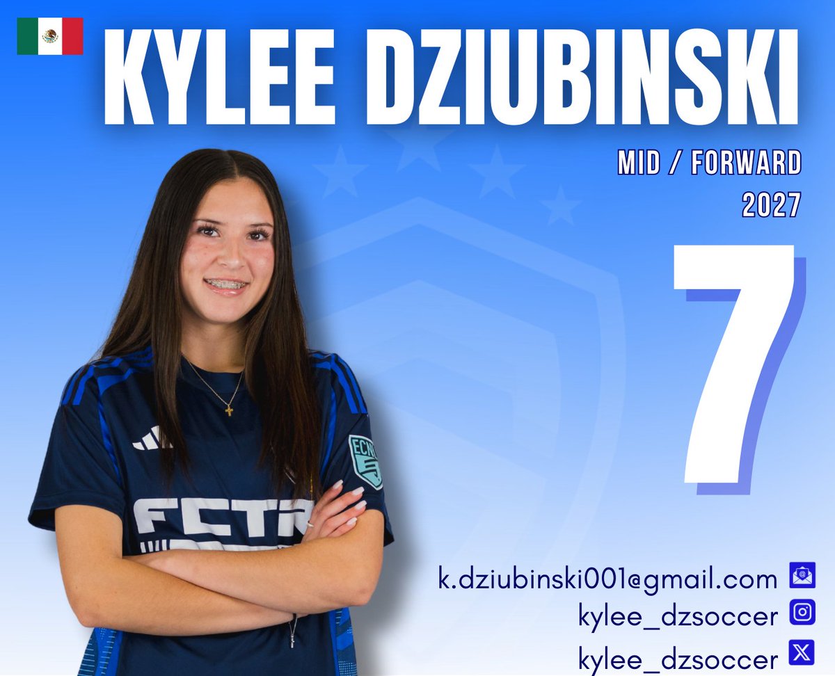 StingECNL09's tweet image. Meet Kylee #7, Class of 2027 @kylee_dzsoccer
Highlights:
2024 Texas All State
2024 District 13-5A Newcomer of the year
US Youth Futsal International Team
ECNL First Team All Conference 2024
2025 Academic All District
Lovejoy High School Varsity Soccer