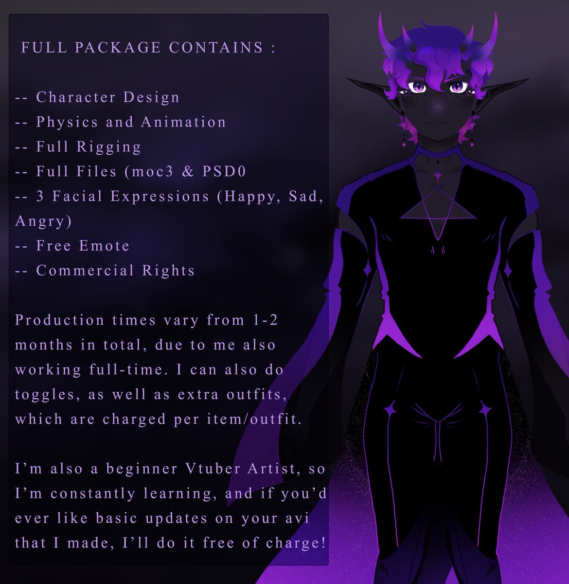 spaceyalienboi's tweet image. Heyo guys ! Nice to meet you all, my name is Spacey and I&apos;m a small casual streamer/digital artist! I&apos;m looking to start really focusing in on my art and (1/3)

#commissionsopen #vtuberartist #smalltwitchstreamer #DigitalArtist