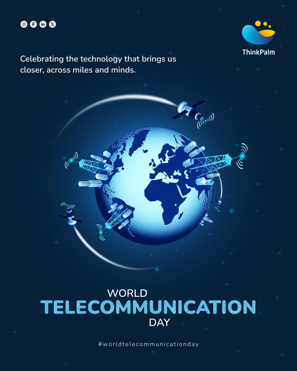 From dial-up to 5G—look how far we’ve come!
This World Telecommunication Day, here’s to the tech that makes every “hello” possible, no matter the distance.

#WorldTelecommunicationDay #TelecommunicationDay #DigitalTransformation #ConnectedWorld #TechForGood #TelecomInnovation