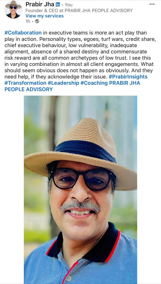 #PrabirInsights #Leadership #Transformation #Coaching #Collaboration