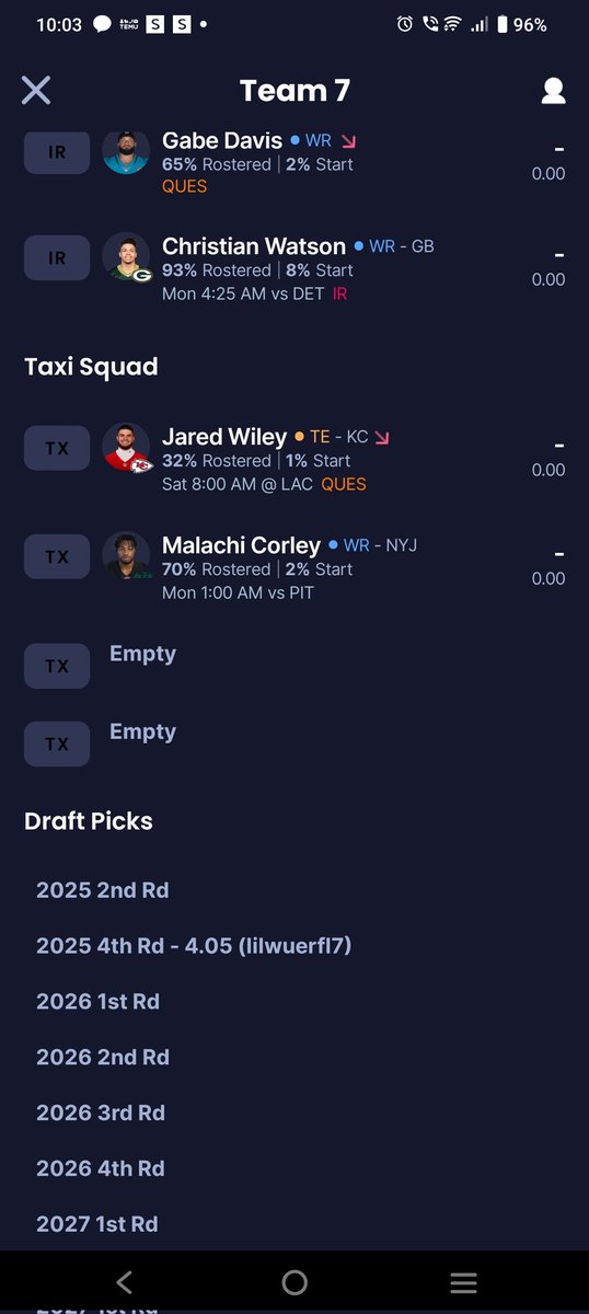 Orphan in SF Dynasty League. $35/yr. 2025 pais, need to pay for 2026. DM me if interested.