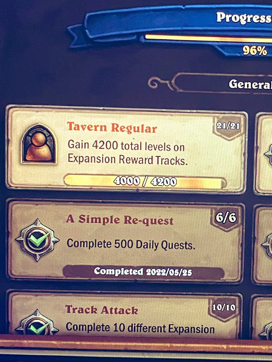 dugstanhope's tweet photo. Just completed my 4000 reward track level. 
Got any stats for on that @RidiculousHat ? https://t.co/Yv3h0Flgfq
