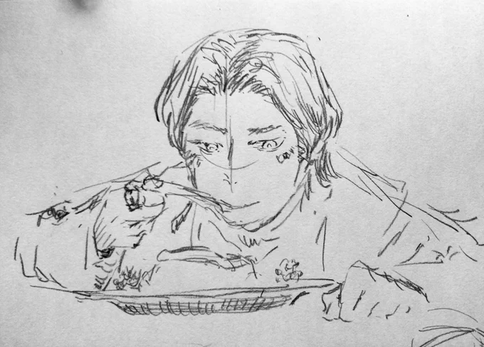 まあまあ可愛く描けたんじゃね〜⁉️吠 