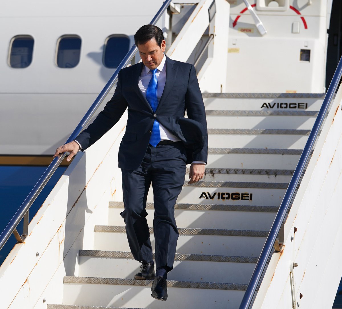 Secretary Marco Rubio (@secrubio) on Twitter photo Good to be in Italy. Looking forward to visiting with <a href="/VP/">Vice President JD Vance</a> and it will be an honor to attend His Holiness Pope Leo XIV’s Inaugural Mass on Sunday. Good to be in Italy. Looking forward to visiting with <a href="/VP/">Vice President JD Vance</a> and it will be an honor to attend His Holiness Pope Leo XIV’s Inaugural Mass on Sunday.
