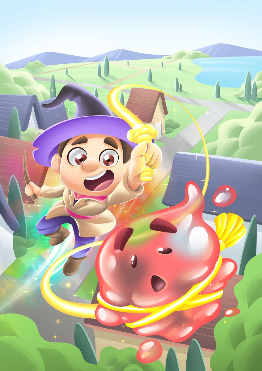 Elfaza_Studio's tweet photo. 🎩 A young witch, flying slime, and a magical adventure across the village sky!
If you had one magical power for a day, what would it be, and why? 🧙‍♂️
Answer the questions below and let your imagination fly!
#MagicMonday #FantasyFun #AdventuresAwait #ChildrenBook #PersonalizedBook https://t.co/D3TZ9Lz3XZ