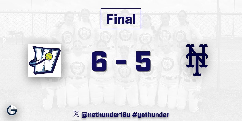 Nebraska Thunder Gold 18u - Mayfield (@nethunder18u) on Twitter photo Game 1: 6-5 loss
<a href="/RyleeJames16/">rylee james</a> 2H, <a href="/brohman_07/">Bella Rohman</a> 2H, RBI, @isatorrez8 H, RBI, <a href="/APlucknett13/">Annabelle Plucknett</a> H, 2RBI, <a href="/kelseygress/">kelsey gress</a> H, <a href="/kaleigh_fuller/">Kaleigh Fuller</a> H, <a href="/MTenbensel21/">Morgan tenBensel</a> H, <a href="/GraysonFlorenc2/">Grayson Florence</a> H, <a href="/emma_pease/">Emma Pease</a> H
K. Fuller 8H, 3BB, 1K Game 1: 6-5 loss
<a href="/RyleeJames16/">rylee james</a> 2H, <a href="/brohman_07/">Bella Rohman</a> 2H, RBI, @isatorrez8 H, RBI, <a href="/APlucknett13/">Annabelle Plucknett</a> H, 2RBI, <a href="/kelseygress/">kelsey gress</a> H, <a href="/kaleigh_fuller/">Kaleigh Fuller</a> H, <a href="/MTenbensel21/">Morgan tenBensel</a> H, <a href="/GraysonFlorenc2/">Grayson Florence</a> H, <a href="/emma_pease/">Emma Pease</a> H
K. Fuller 8H, 3BB, 1K